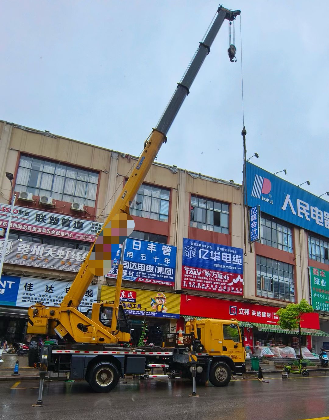 市南区吊车吊机租赁桥梁吊装